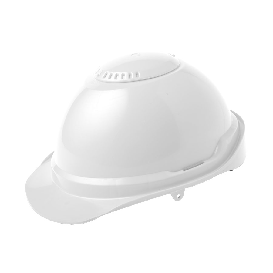 Nikki Industrial White Hard Hat from FTS Safety